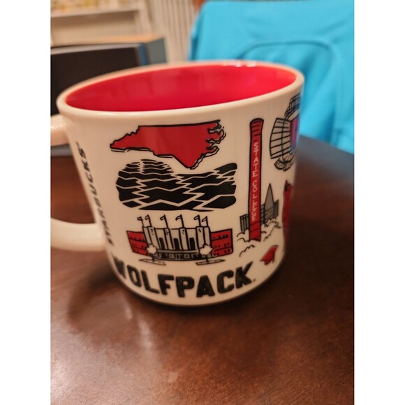 Starbucks "Been There" Series Campus Collection Mug NC State Wolfpack NIB - Picture 5 of 10